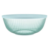Pyrex® Colors Sculpted Tinted 4.5-quart Mixing Bowl with Lid, Aqua