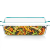 Pyrex® Deep 9” x13” 2-in-1 Glass Baking Dish with Glass Lid