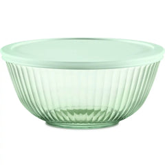 Pyrex® Colors Sculpted Tinted 2.3-quart Mixing Bowl with Lid, Green