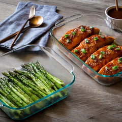 Pyrex® Basics 4-piece Glass Bakeware Set