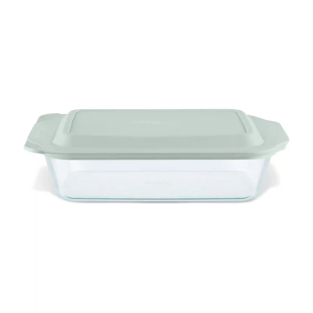 Pyrex® Deep 7 x 11" Rectangle Glass Baking Dish with Sage Green Lid